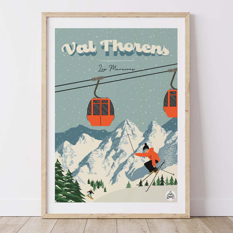 Affiche VAL THORENS - Les Menuires