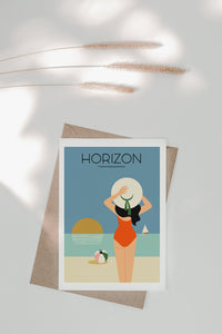 Set de 16 Cartes Postales - VACANCES