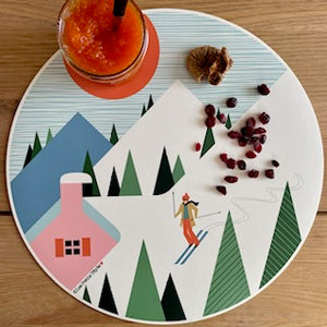 Set de Table PISTE ROUGE