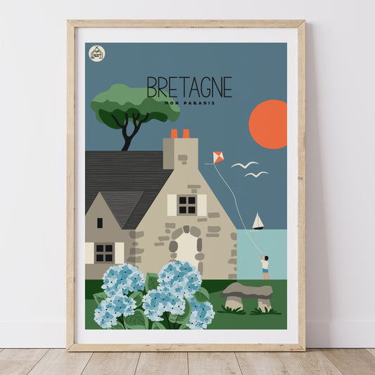 Affiche Maison Française - Bretagne Nord