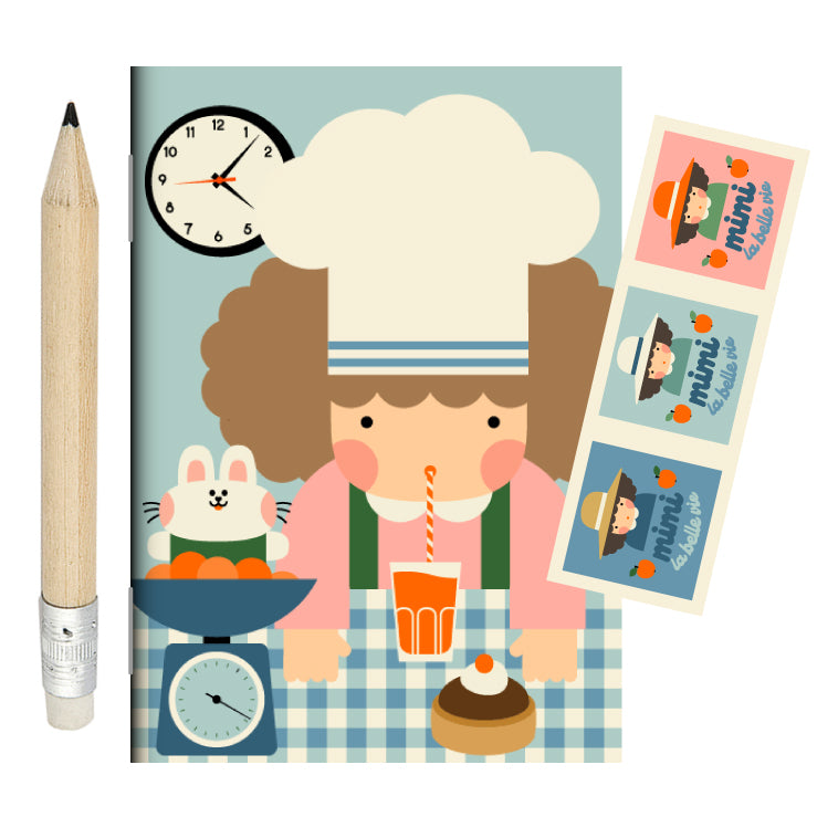 Mini papeterie Mimi fait en cuisine!