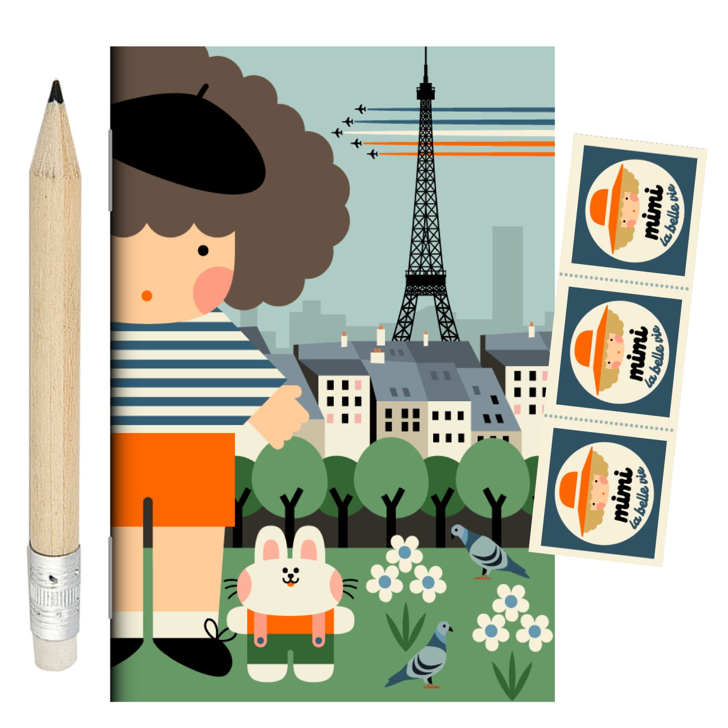 Mini papeterie Mimi à Paris!