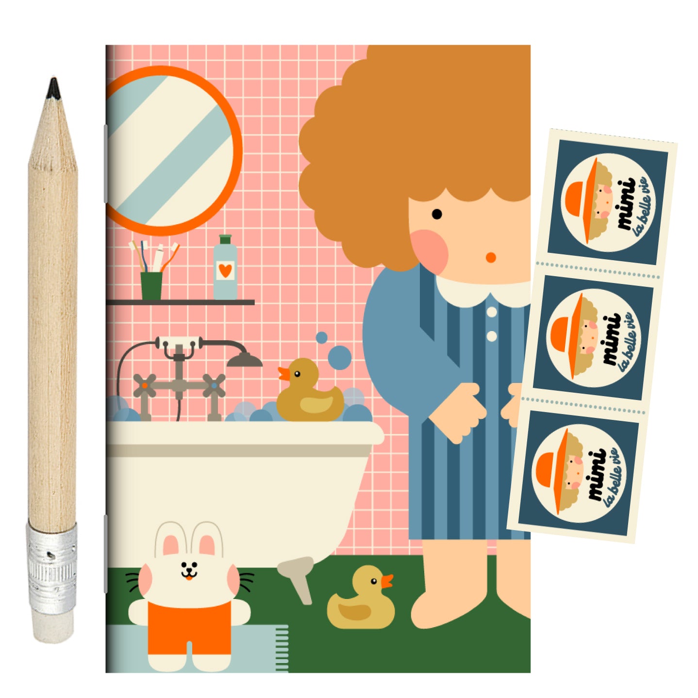 Mini papeterie Mimi fait sa toilette!