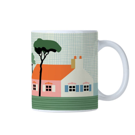 Tasse Vintage Vue sur Mer