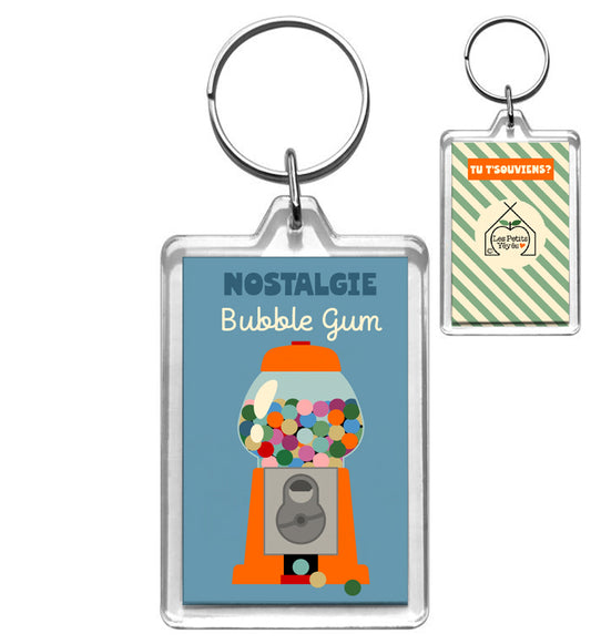 Porte-Clé NOSTALGIE Bubble-Gum