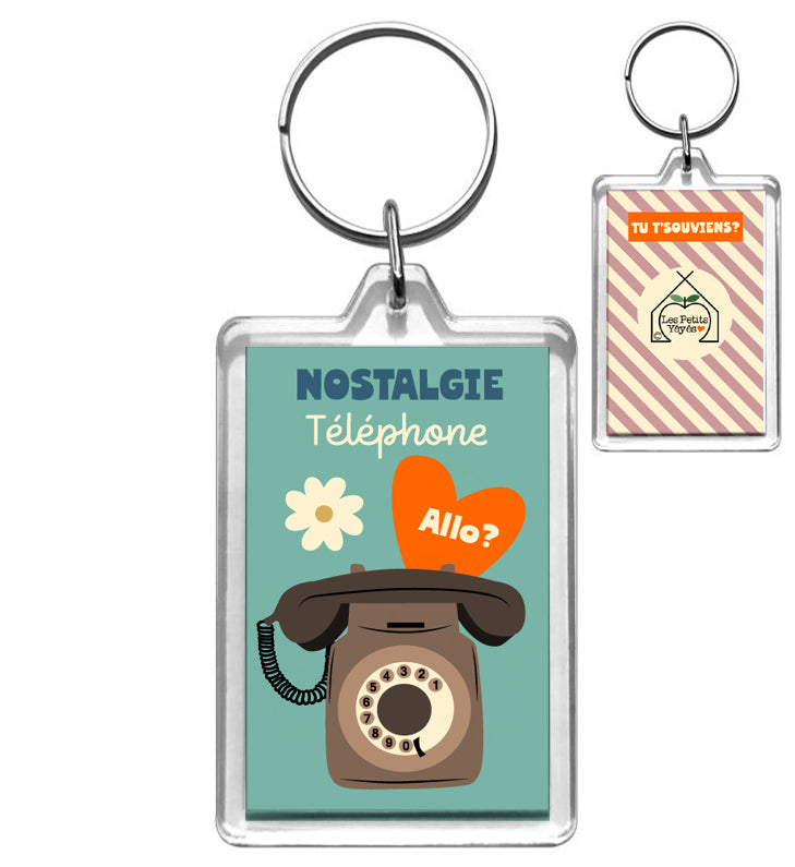 Porte-Clé NOSTALGIE Téléphone