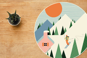 Set de Table PISTE ROUGE