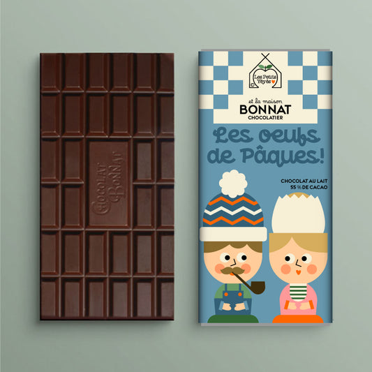 Tablette de Chocolat - LES OEUFS DE PÂQUES