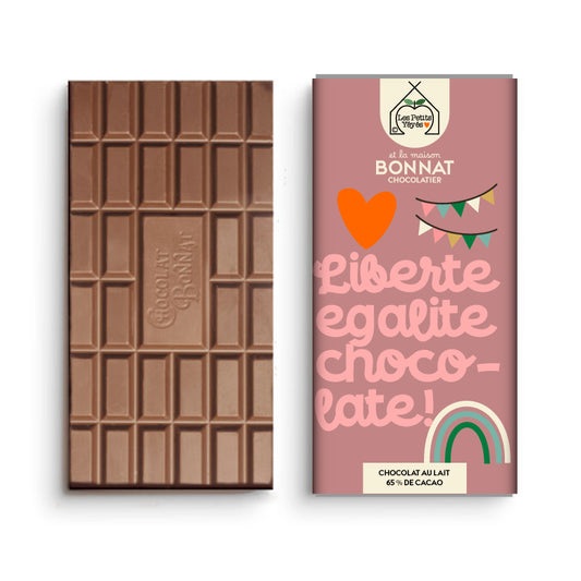 Tablette de Chocolat - Liberté, égalité, Chocolaté!