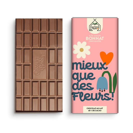 Tablette de Chocolat - Mieux que des Fleurs!