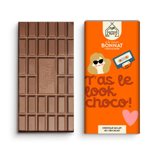 Tablette de Chocolat - T'as le look Choco!