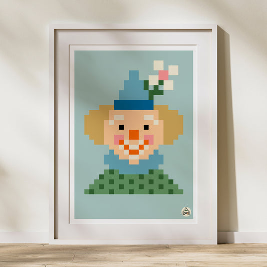 Affiche Pixel - Amédée Rigolo
