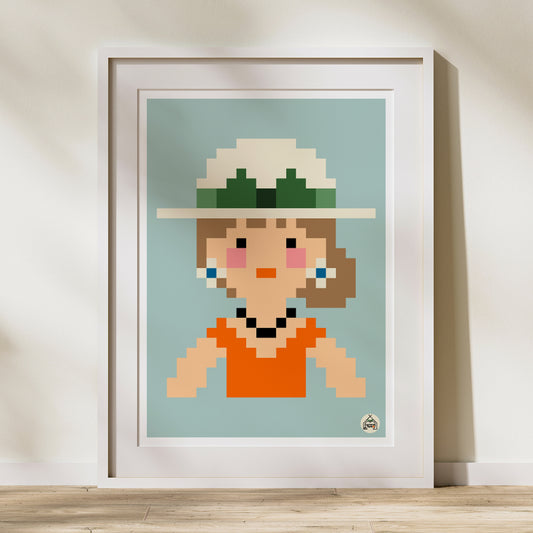 Affiche Pixel - Annie Versaire