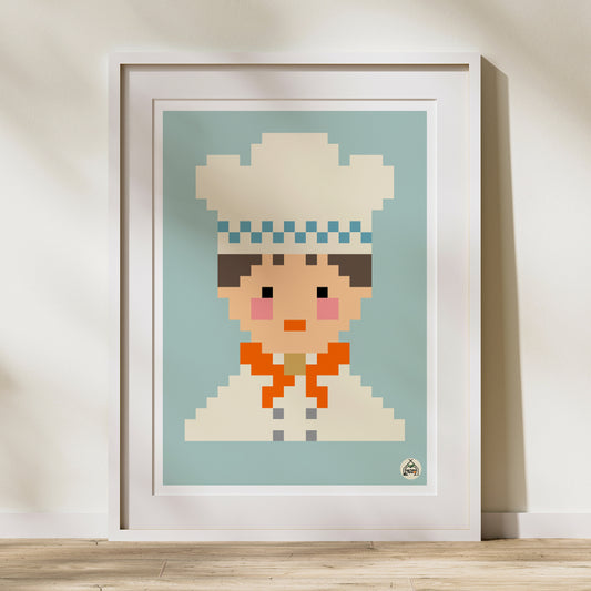 Affiche Pixel - Bernard Toqué