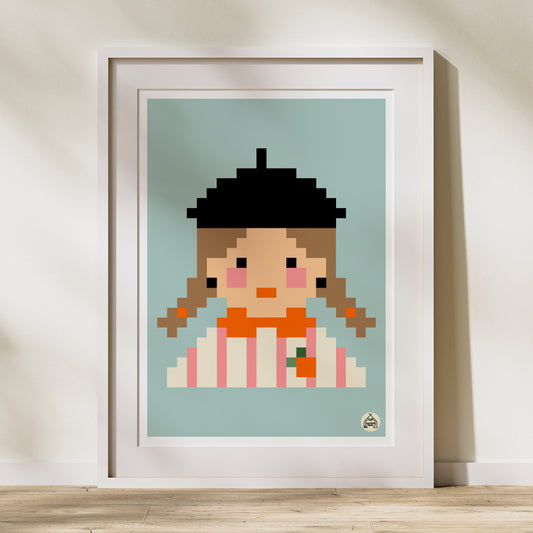 Affiche Pixel - Agathe Power