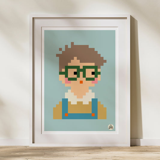 Affiche Pixel - Gérard Menvussa