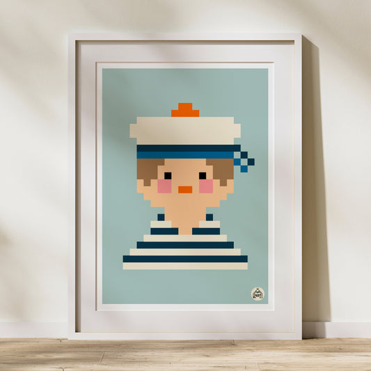 Affiche Pixel - Marc Opolo