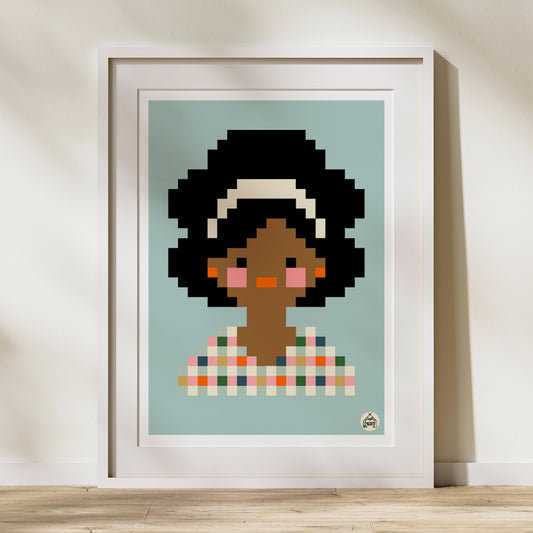 Affiche Pixel - Mélissa Vonette